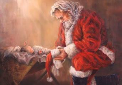 When Santa met Jesus